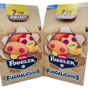 Zuru Fuggler Fuggalicious Kids 9in New Mystery Plush Monster Walmart Exclusive